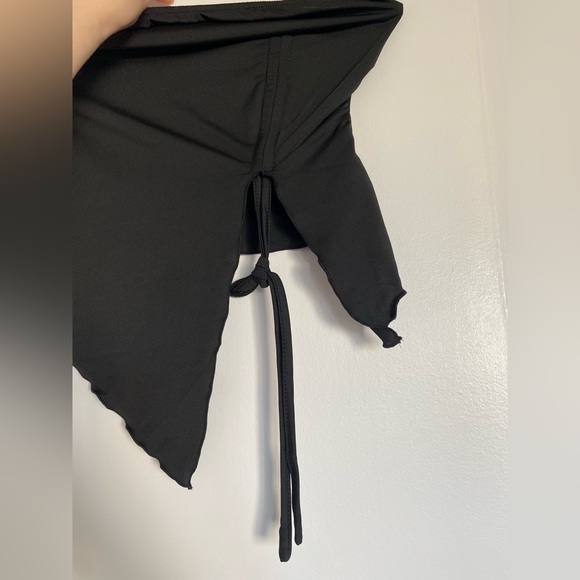 NWOT Princess Polly DESSY STRAPLESS TOP in BLACK - Picture 7 of 9